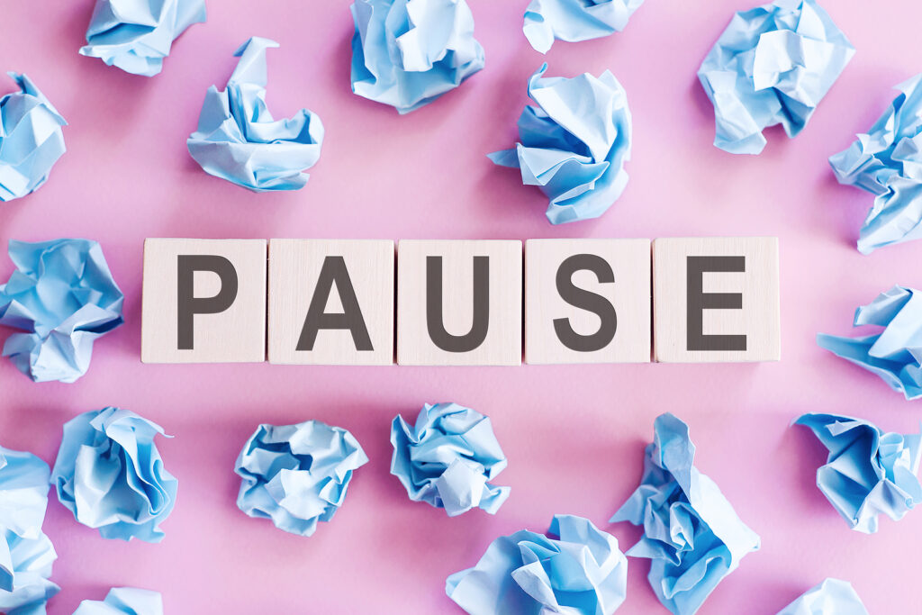 Taking a Brief Pause | Author Donnell Ann Bell