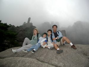 Karen Lin and family