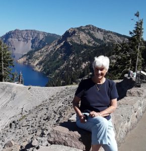 Madge at Crater Lake Small