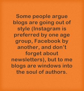 Some people argue blogs